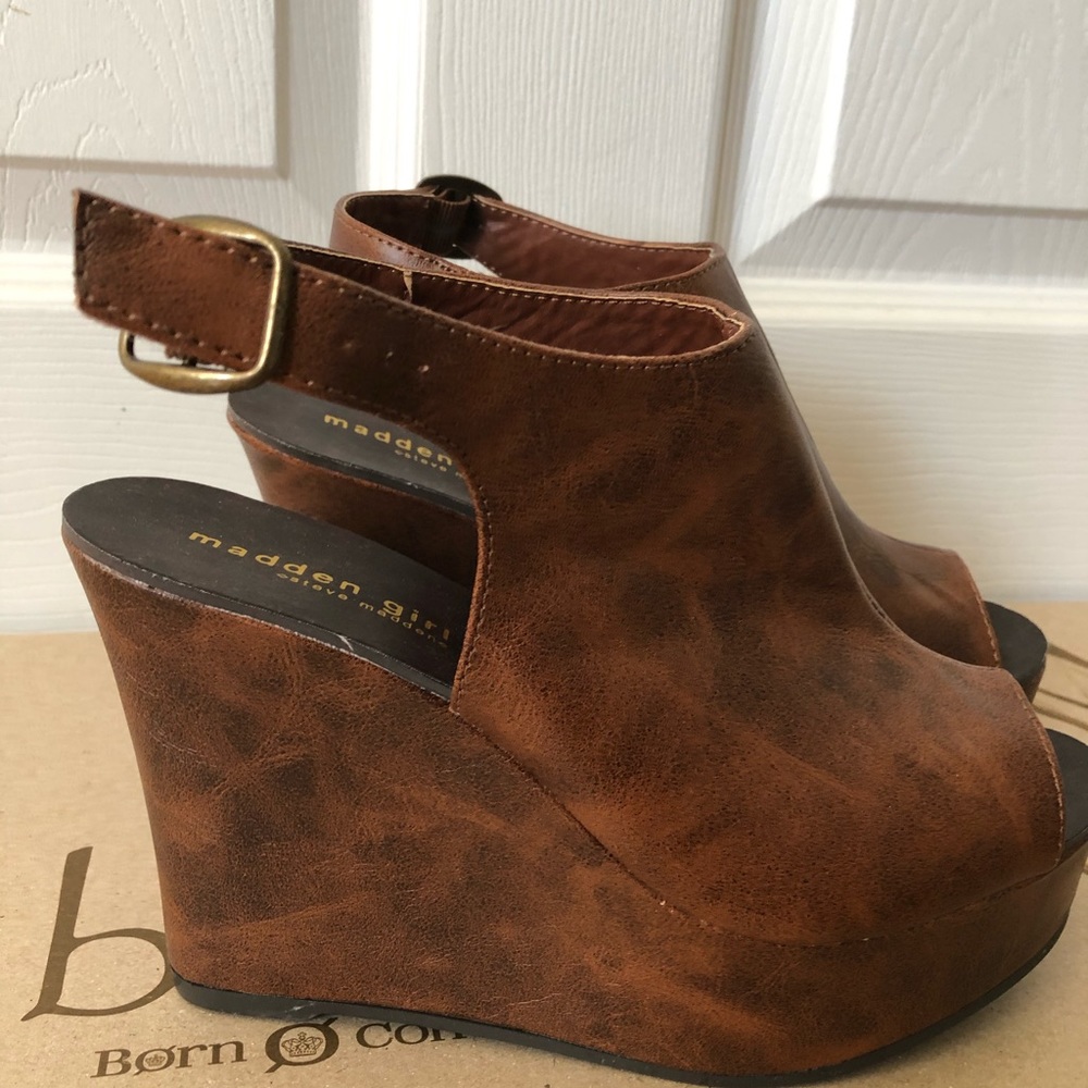 Madden Girl High Platform Sandals